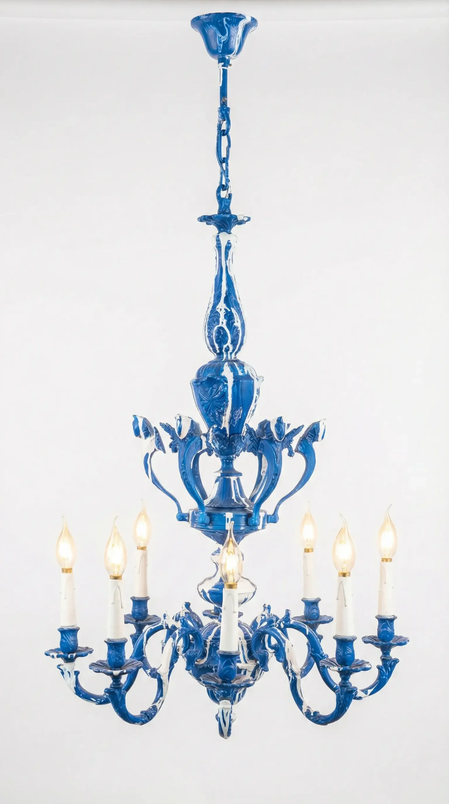 لوستر نیلوفر آبی